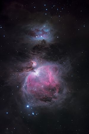 Orionnebel M42 + Sh 2-279 (LRGB)